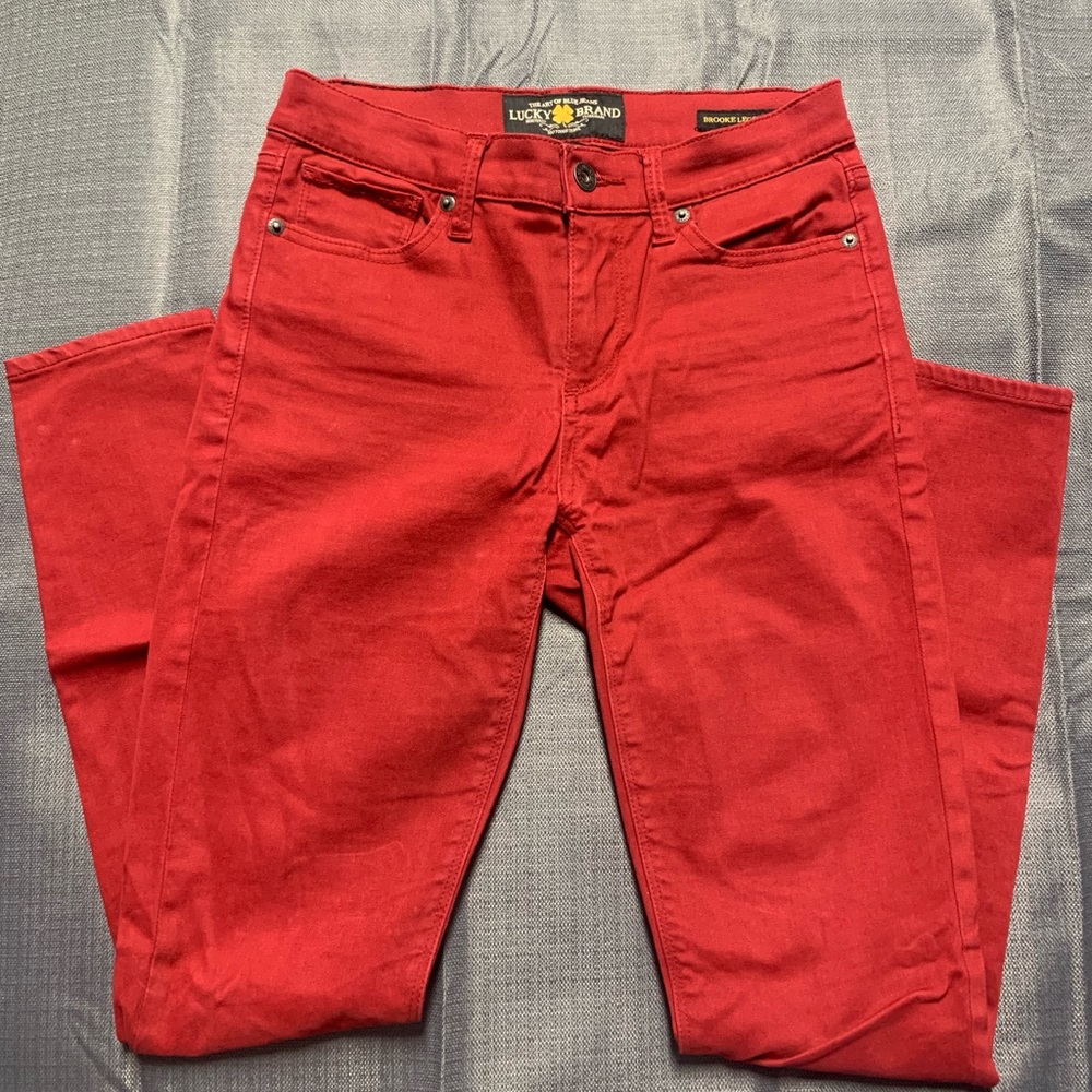 Lucky Brand “Brooke” legging jean